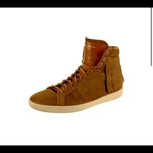 Suede Accent Saint Laurent Sneakers